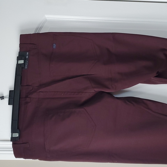 Jachs New York Tech Pant - Burgundy - Picture 3 of 4